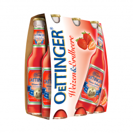 Oettinger Weizen & Erdbeer 6x0,33 (MW)