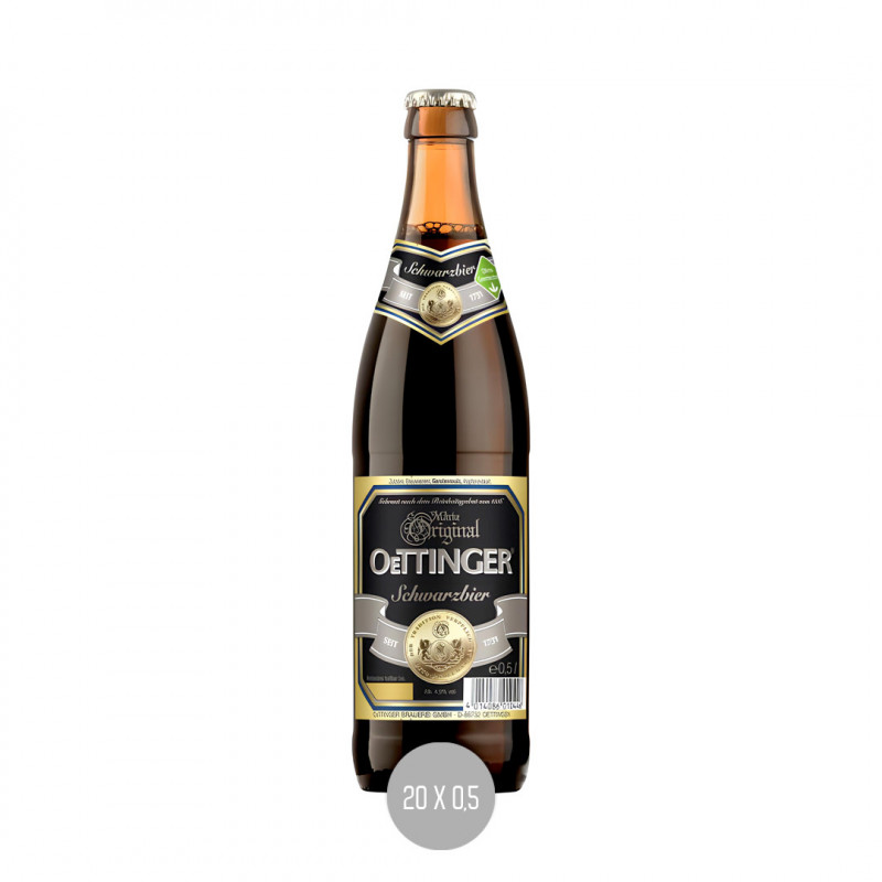 Oettinger Schwarzbier 20x0,5 (MW)