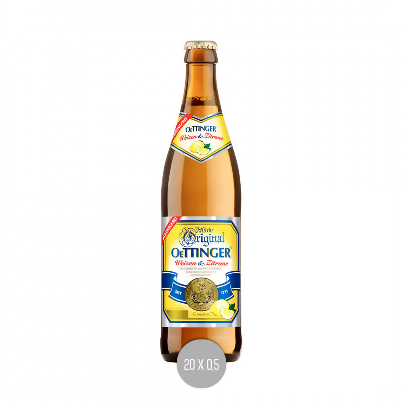 Oettinger Weizen & Zitrone AF 20x0,5 (MW)