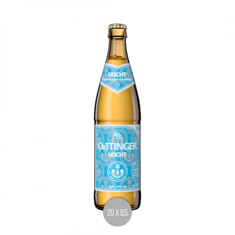 Oettinger Leichtbier 20x0,5 (MW)