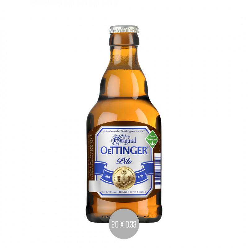 Oettinger Pils Steinie 20x0,33 (MW)