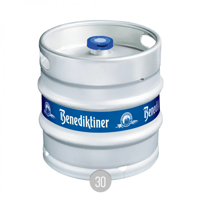 Benediktiner Keg Weißbier naturtrüb 30L FASS (MW)