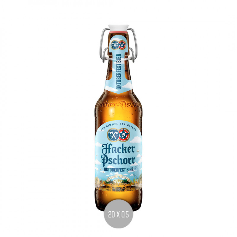 Hacker Pschorr Oktoberfest Bier 20x0,5 (MW)