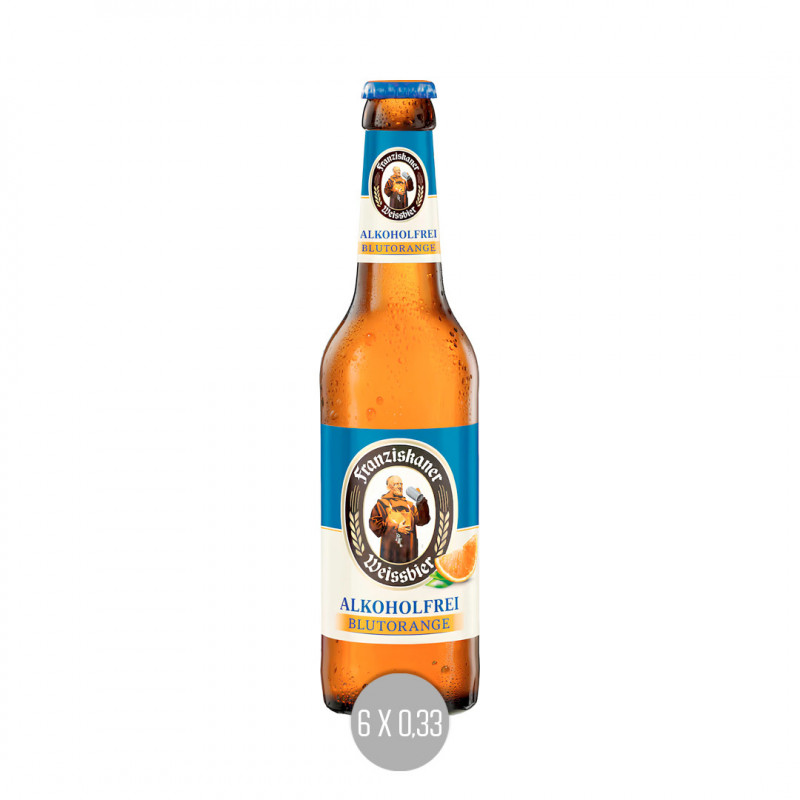 Franziskaner Weizen Blutorange AF 6x0,33 (MW)