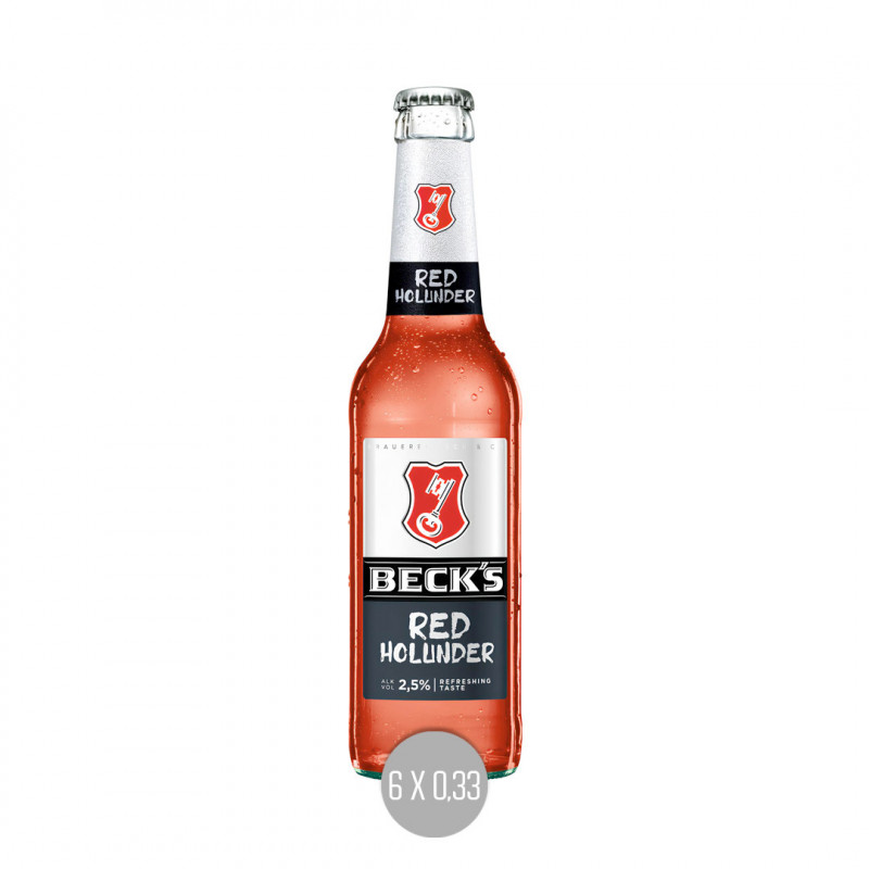 Beck's Red Holunder 6x0,33 (MW)