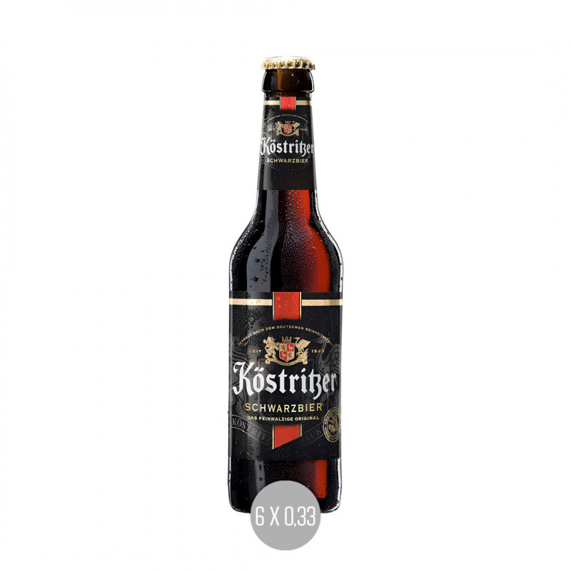 Köstritzer Schwarzbier 6x0,33 (MW)