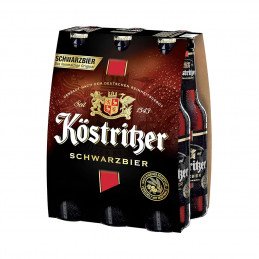 Köstritzer Schwarzbier 6x0,33 (MW)