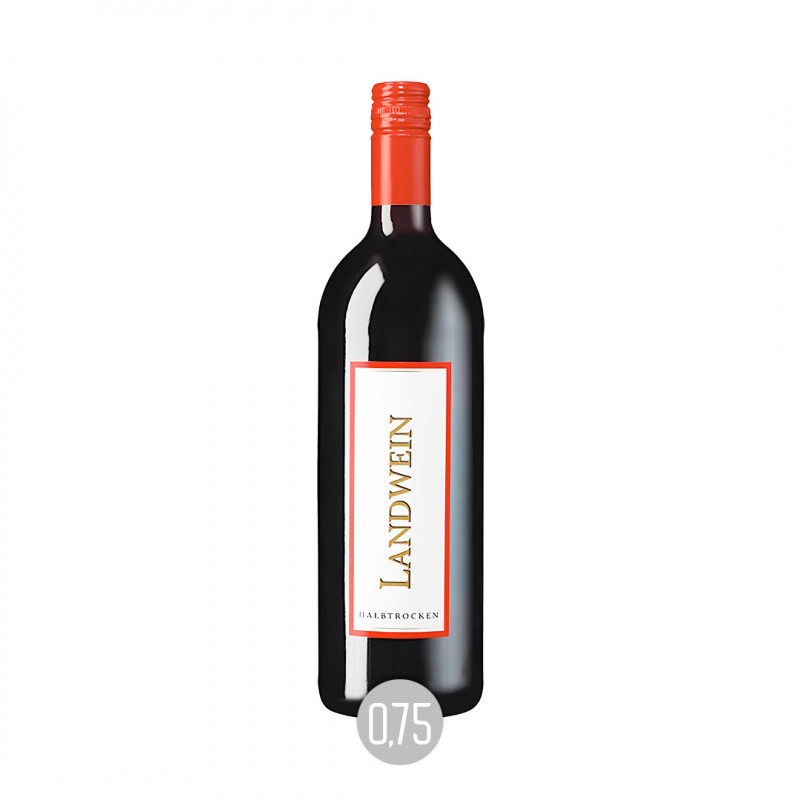Rheinischer Landwein rot halbtrocken