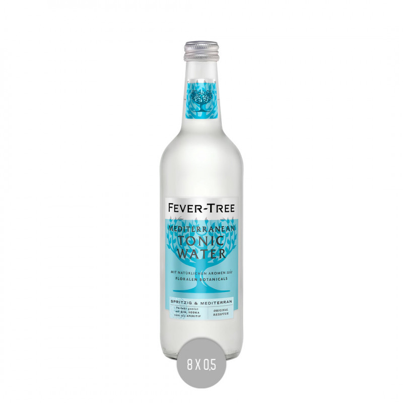 Fever Tree Mediterrnean Tonic 8x0,5 (MW)