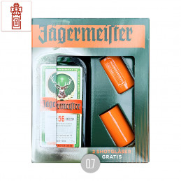 Jägermeister Geschenkverpackung mit 2 Shotgläser