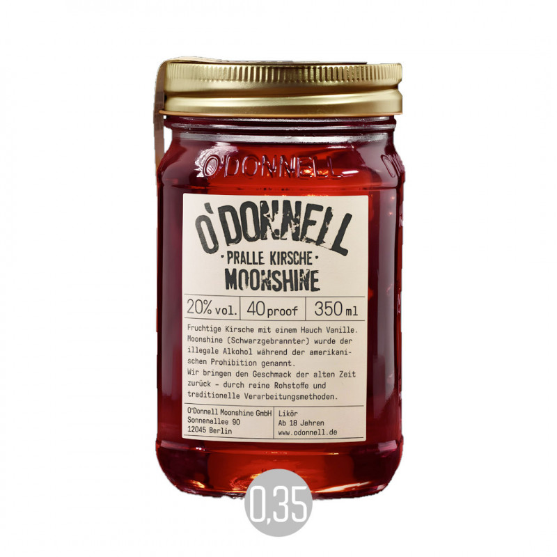 O'Donnell Moonshine Pralle Kirsche