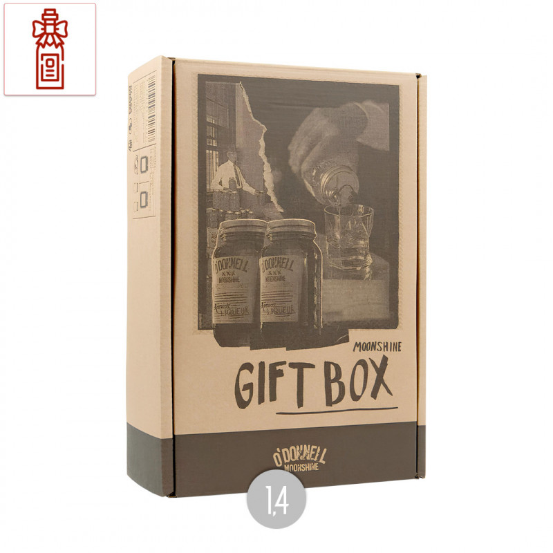 O'Donnell Nuss & Frucht Geschenkbox (Harte Nuss + Wilde Berre)