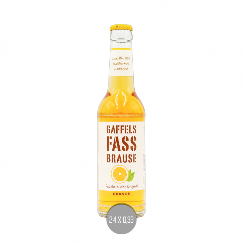 Gaffel Fassbrause Orange 24x0,33 (MW)