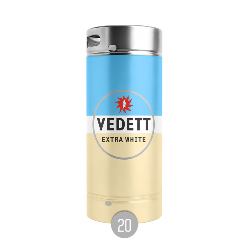 Vedett Extra White 20l FASS (MW)