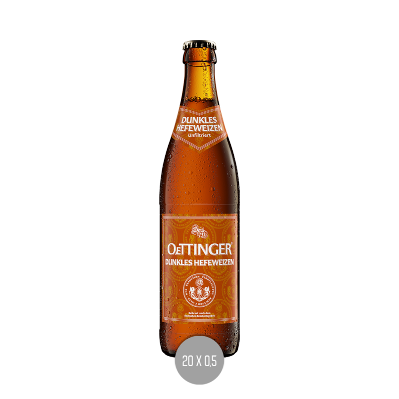 OeTTINGER Dunkles Hefeweizen 20x0,5 (MW)