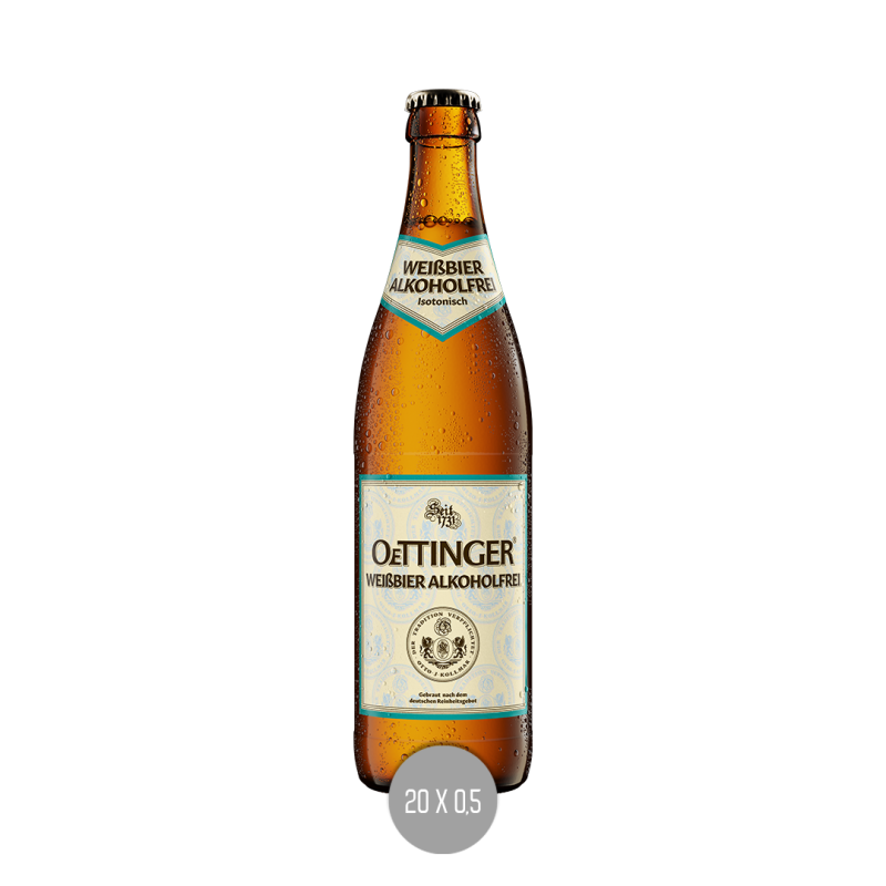 OeTTINGER Weißbier AF 20x0,5 (MW)