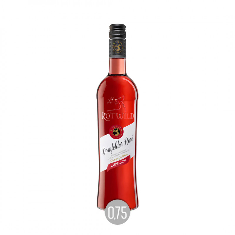 Rotwild Dornfelder Rose lieblich
