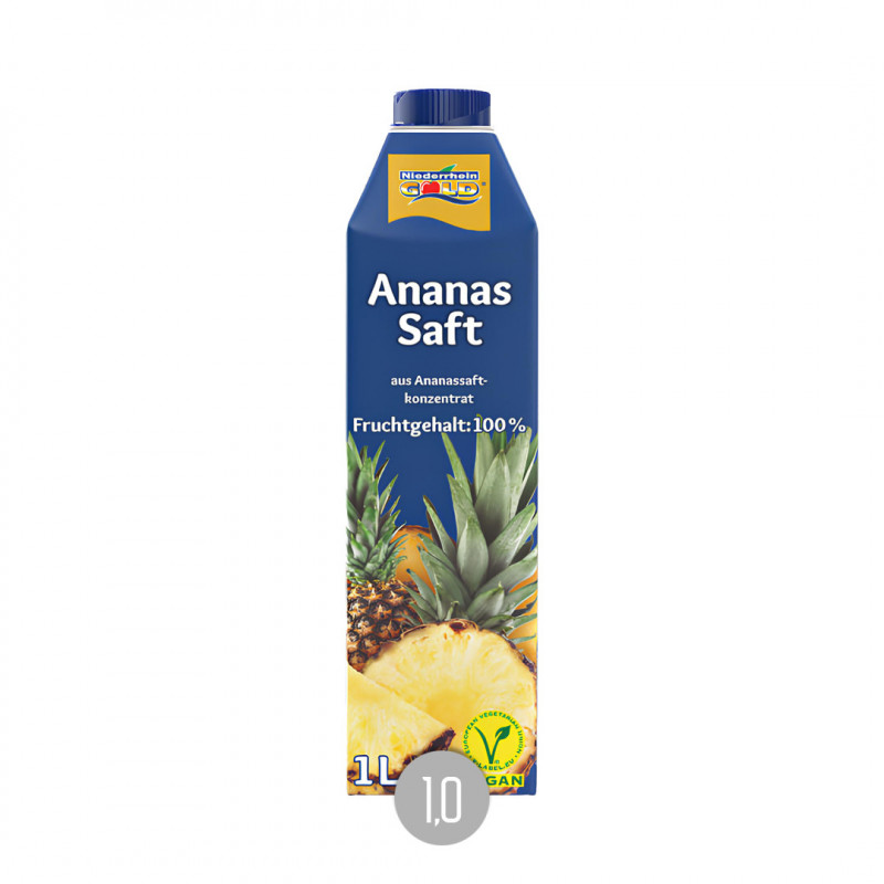 NRG Ananassaft Tetra Pack 1,0