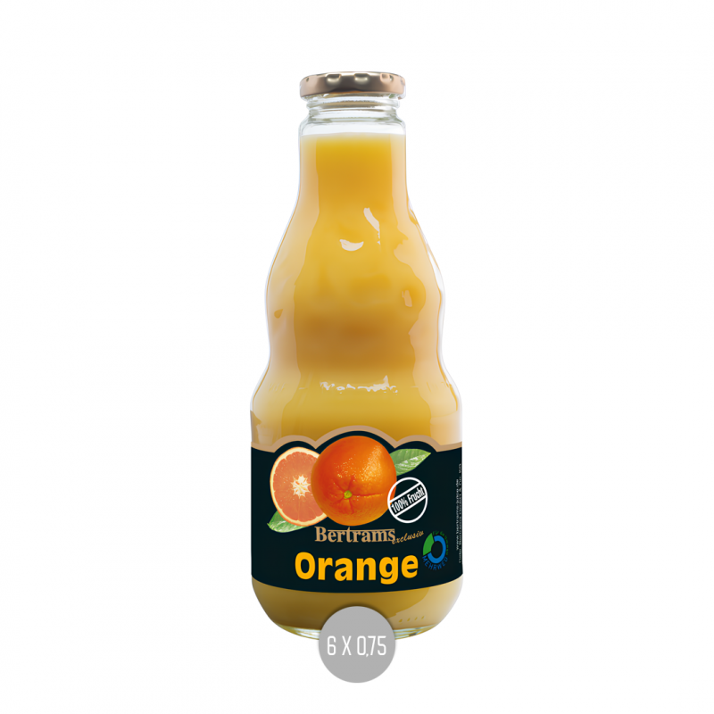 Bertrams Orangensaft 6x0,75 (MW)