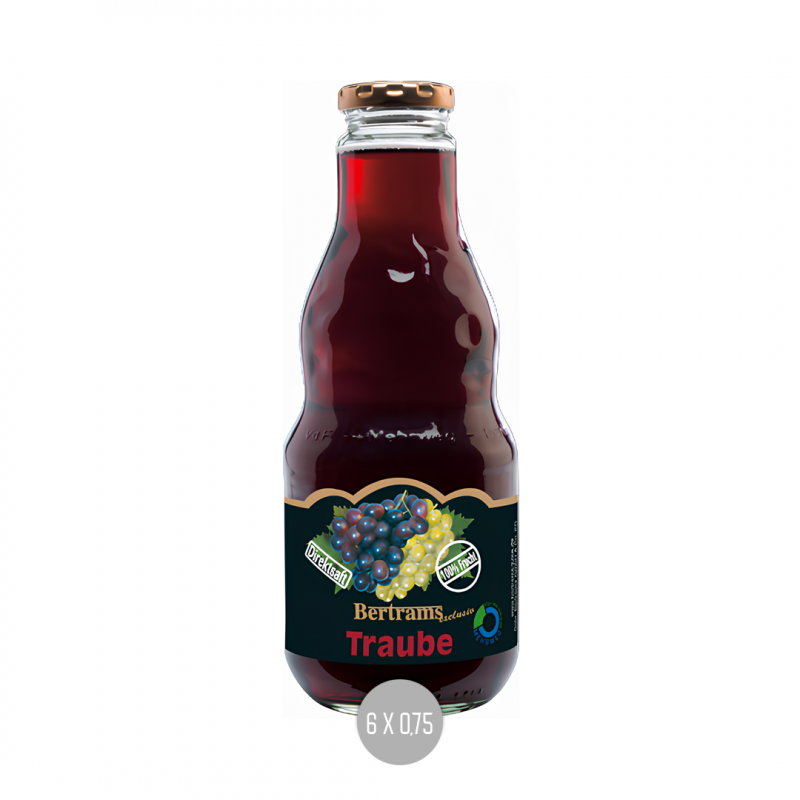 Bertrams Traubensaft 6x0,75 (MW)