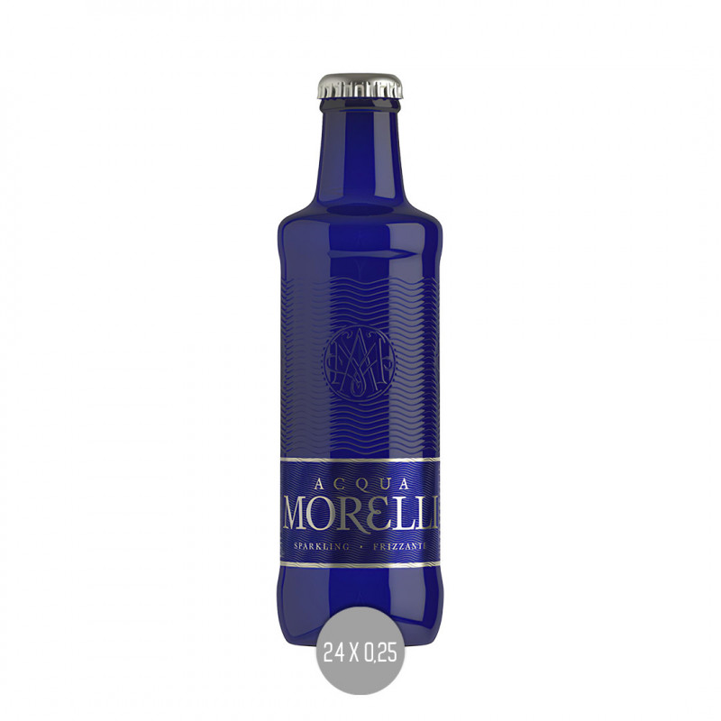 Acqua Morelli frizzante 24x0,25 (MW)