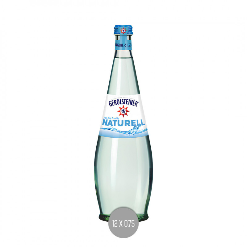 Gerolsteiner Gourmet Naturell GLAS 12x0,75 (MW)