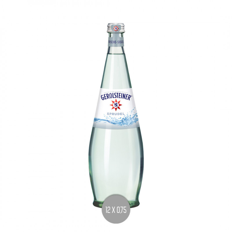 Gerolsteiner Gourmet Sprudel GLAS 12x0,75 (MW)